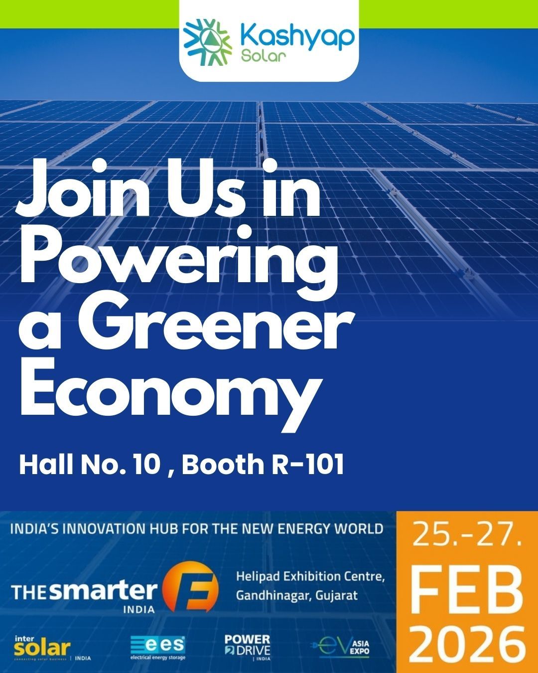 Kashyap Solar at The Smarter E India 2026